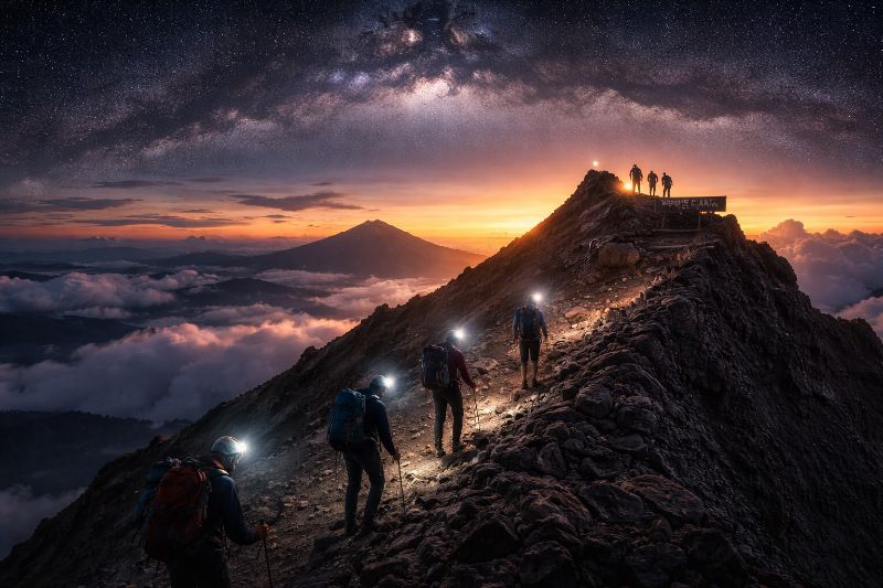 rinjani summit 2